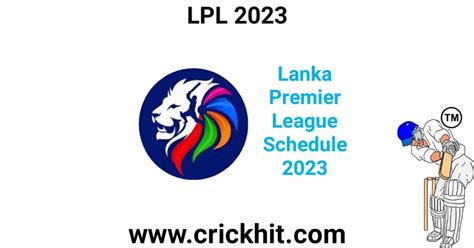 cricbuzz lanka premier league 2023|LPL .